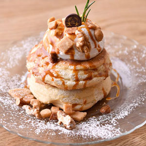 Caramel ＆ Nuts Pancake